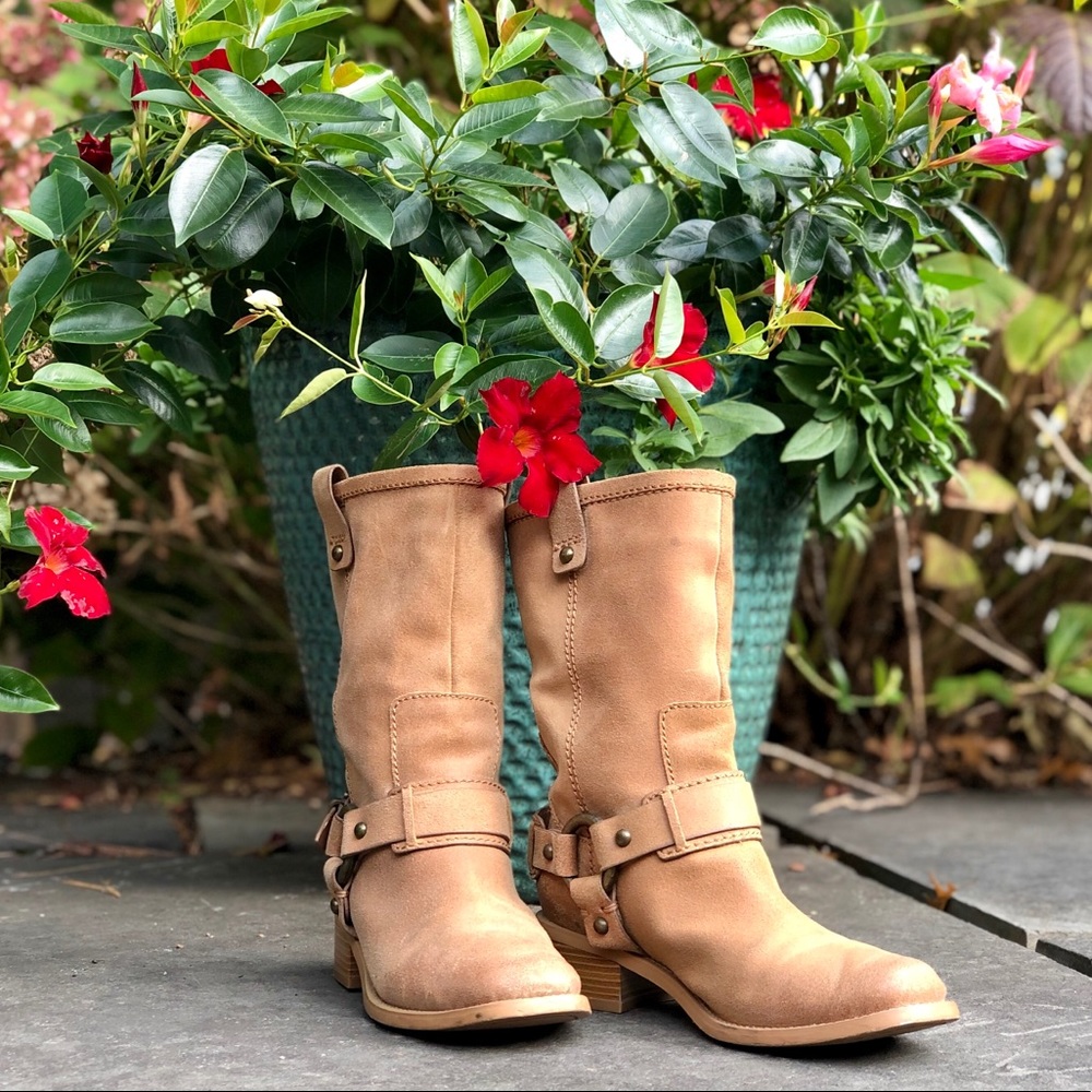 Jessica Simpson Tan Suede Boots - Picture 3 of 13